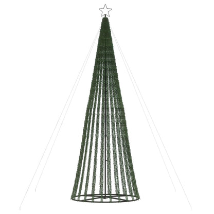 vidaXL LED Weihnachtsbaum 688 LEDs Blau 300 cm