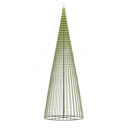 vidaXL Sapin de Noël LED 1544 LED Multicolore 500 cm