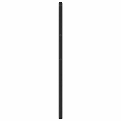 vidaXL Ersatz-Kopfteil Metall Schwarz 120 cm