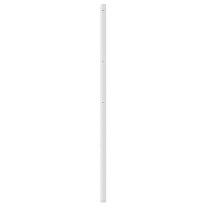 vidaXL Ersatz-Kopfteil Metall Weiß 100 cm