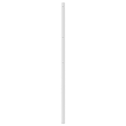 vidaXL Ersatz-Kopfteil Metall Weiß 120 cm