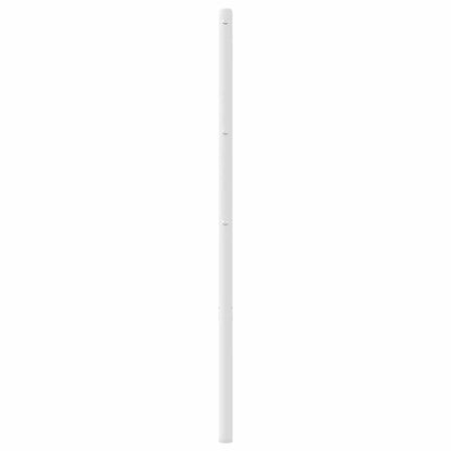 vidaXL Ersatz-Kopfteil Metall Weiß 193 cm