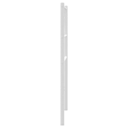 vidaXL Ersatz-Kopfteil Metall Weiß 75 cm