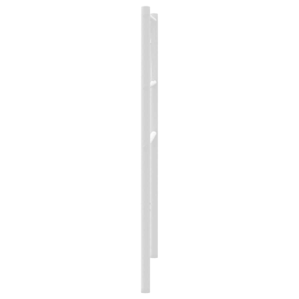 vidaXL Ersatz-Kopfteil Metall Weiß 90 cm