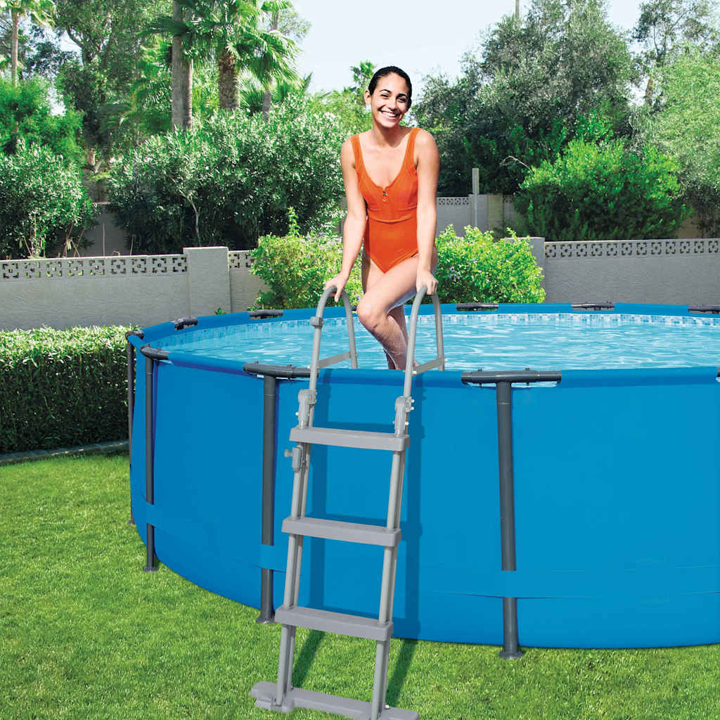 Échelle de piscine Bestway 4 marches Flowclear 122 cm 58331