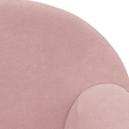 vidaXL Kindersofa Rosa Weicher Plüsch