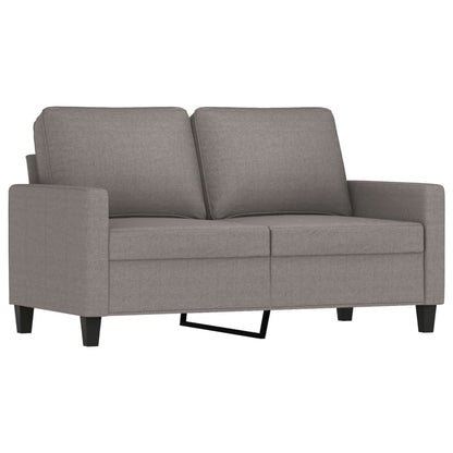vidaXL Ensemble de canapés 4 pièces avec coussins Tissu Taupe