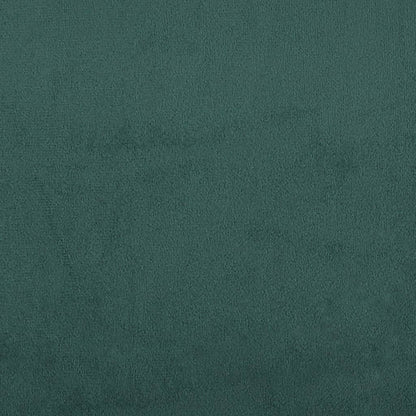 vidaXL Ensemble de canapés 4 pièces avec coussins Velours vert foncé