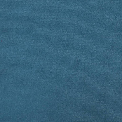 vidaXL 4-tlg. Sofagarnitur mit Kissen Blau Samt