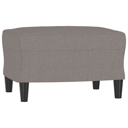 vidaXL 4-tlg. Sofagarnitur mit Kissen Taupe Stoff