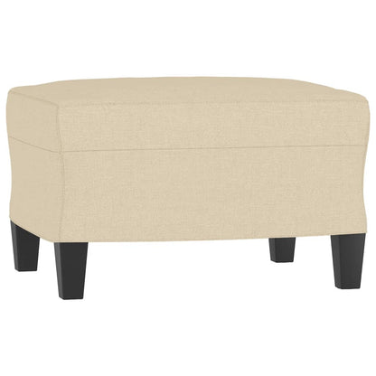 vidaXL 4-tlg. Sofagarnitur Creme Stoff