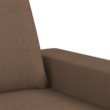 vidaXL Ensemble de canapés 4 pcs Tissu Marron