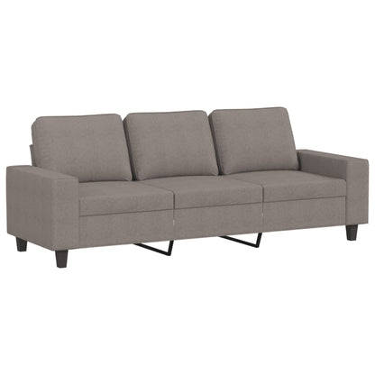 vidaXL 4-tlg. Sofagarnitur Taupe Stoff