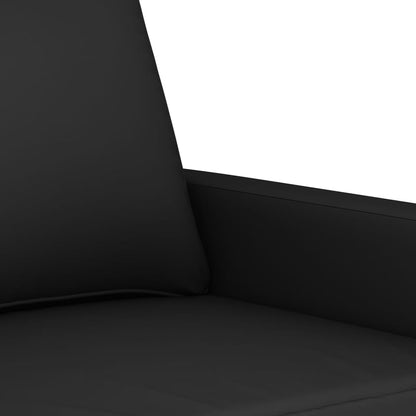 vidaXL 4-tlg. Sofagarnitur Schwarz Samt