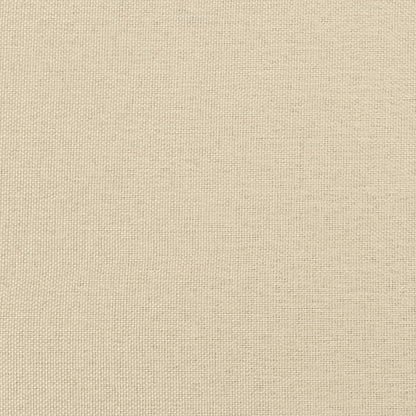 vidaXL Ensemble de canapés 4 pcs avec coussins Tissu crème