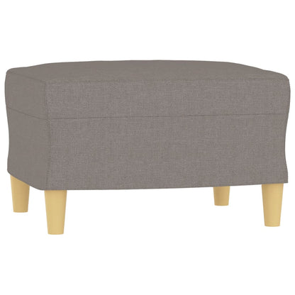 vidaXL 4-tlg. Sofagarnitur mit Kissen Taupe Stoff