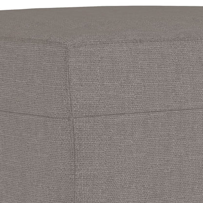 vidaXL 4-tlg. Sofagarnitur mit Kissen Taupe Stoff