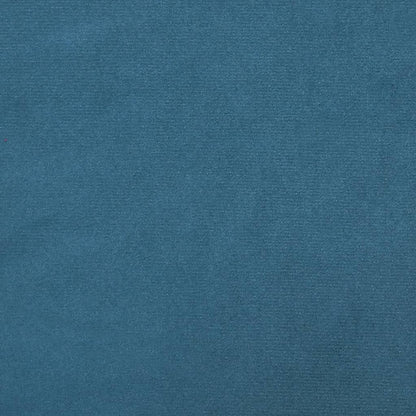 vidaXL 4-tlg. Sofagarnitur mit Kissen Blau Samt