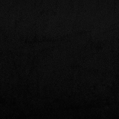 vidaXL 3-tlg. Sofagarnitur mit Kissen Schwarz Mikrofasergewebe