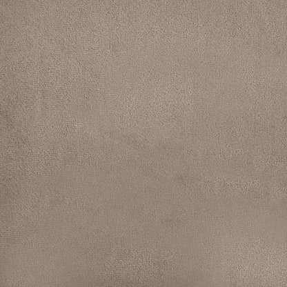 vidaXL 4-tlg. Sofagarnitur mit Kissen Taupe Mikrofasergewebe