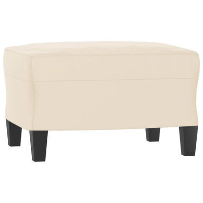 vidaXL 4-tlg. Sofagarnitur mit Kissen Beige Mikrofasergewebe
