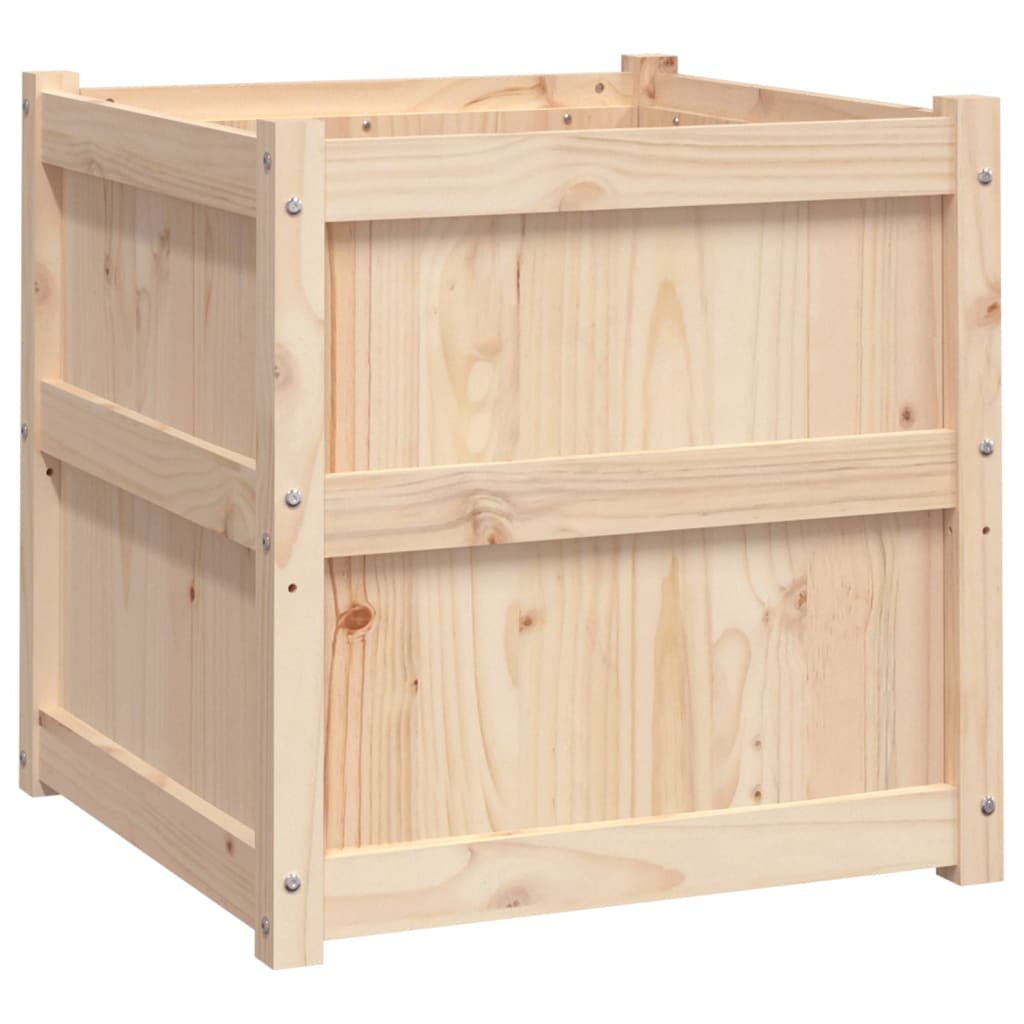 vidaXL Pflanzkübel 2 Stk. Massivholz Kiefer