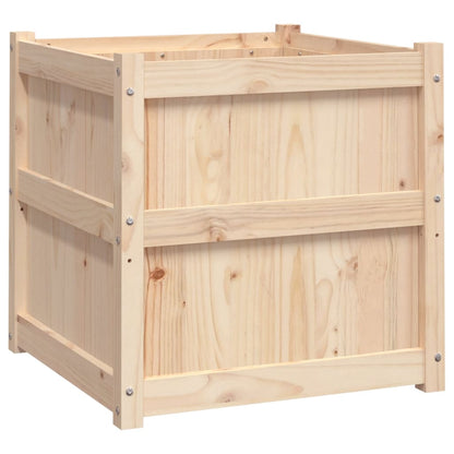vidaXL Pflanzkübel 2 Stk. Massivholz Kiefer