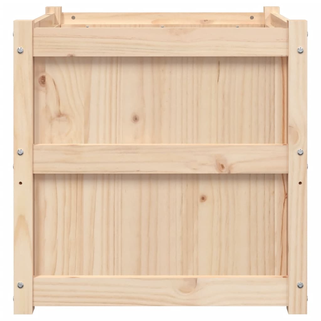 vidaXL Pflanzkübel 2 Stk. Massivholz Kiefer