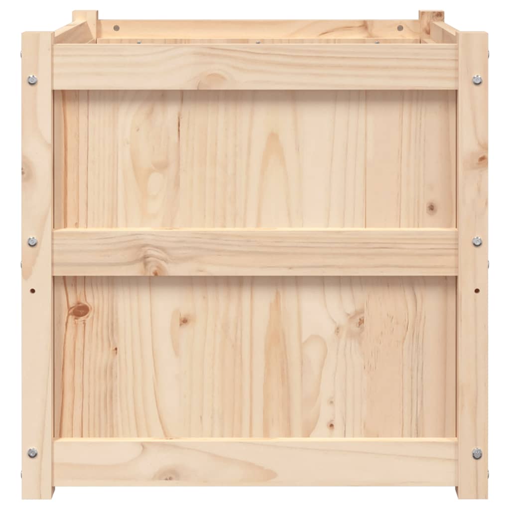 vidaXL Pflanzkübel 2 Stk. Massivholz Kiefer