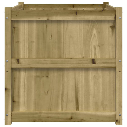 vidaXL Pflanzkübel 70x70x70 cm Kiefernholz Imprägniert