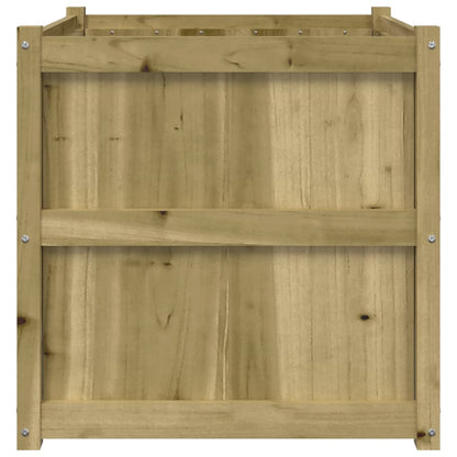 vidaXL Pflanzkübel 70x70x70 cm Kiefernholz Imprägniert