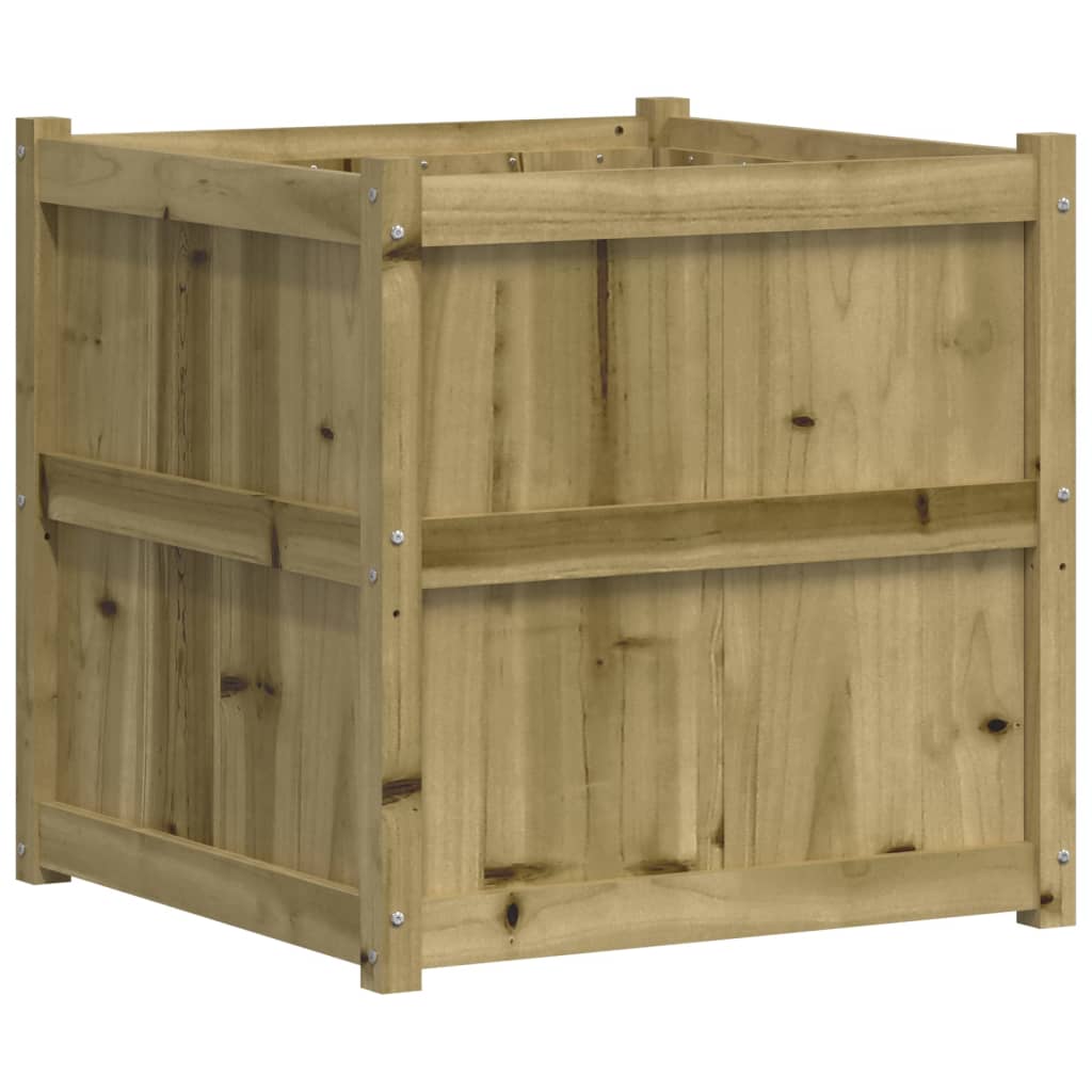 vidaXL Pflanzkübel 70x70x70 cm Kiefernholz Imprägniert