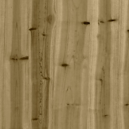 vidaXL Pflanzkübel 70x70x70 cm Kiefernholz Imprägniert