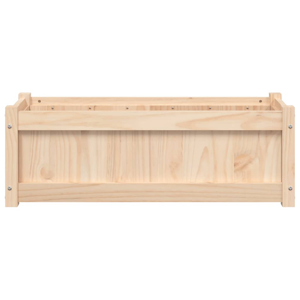 vidaXL Pflanzkübel 2 Stk. Massivholz Kiefer