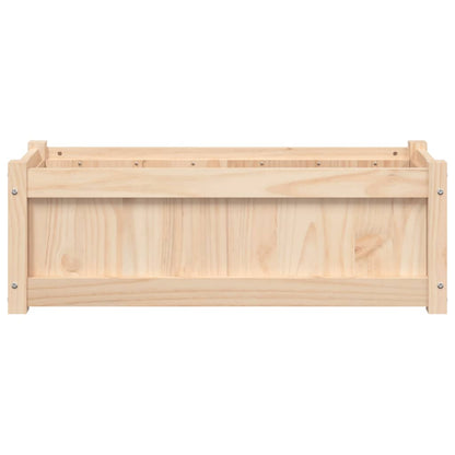 vidaXL Pflanzkübel 2 Stk. Massivholz Kiefer