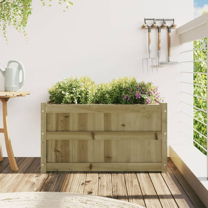 vidaXL Pflanzkübel 90x50x50 cm Kiefernholz Imprägniert