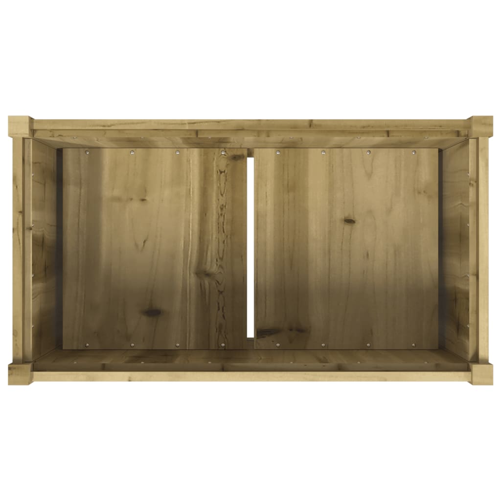 vidaXL Pflanzkübel 90x50x70 cm Kiefernholz Imprägniert
