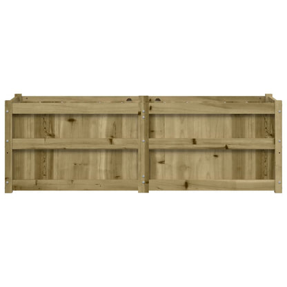 vidaXL Pflanzkübel 150x50x50 cm Kiefernholz Imprägniert