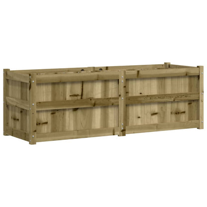 vidaXL Pflanzkübel 150x50x50 cm Kiefernholz Imprägniert