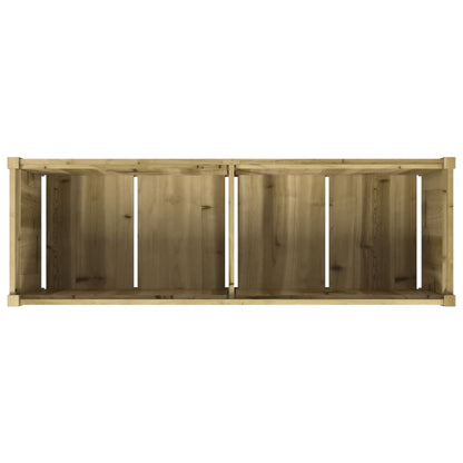 vidaXL Pflanzkübel 150x50x50 cm Kiefernholz Imprägniert