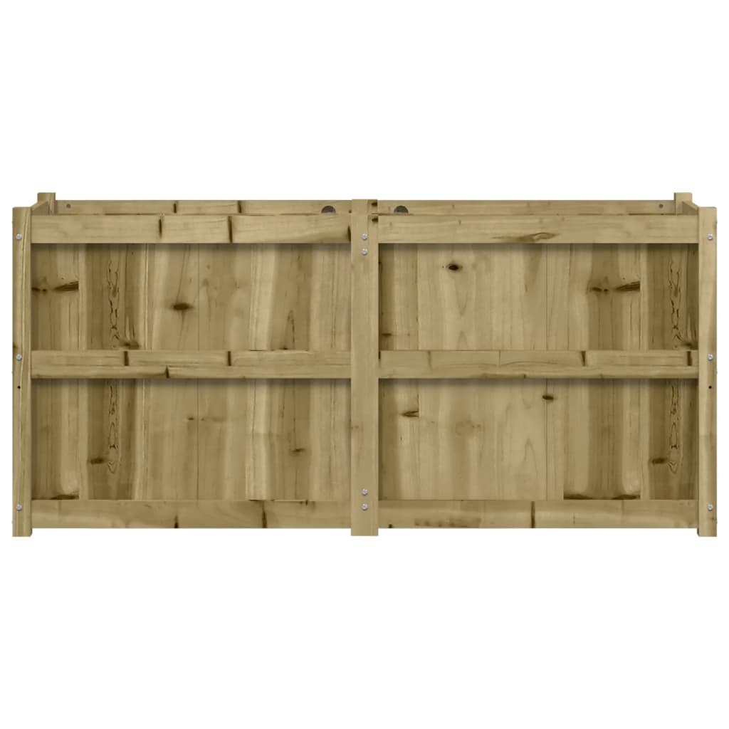 vidaXL Pflanzkübel 150x50x70 cm Kiefernholz Imprägniert