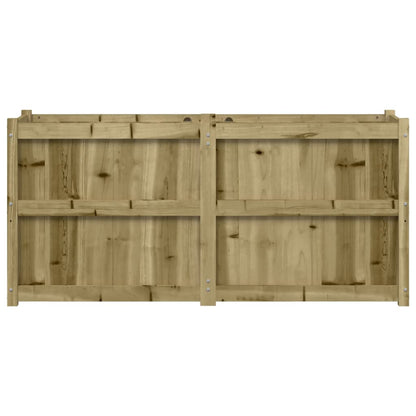 vidaXL Pflanzkübel 150x50x70 cm Kiefernholz Imprägniert