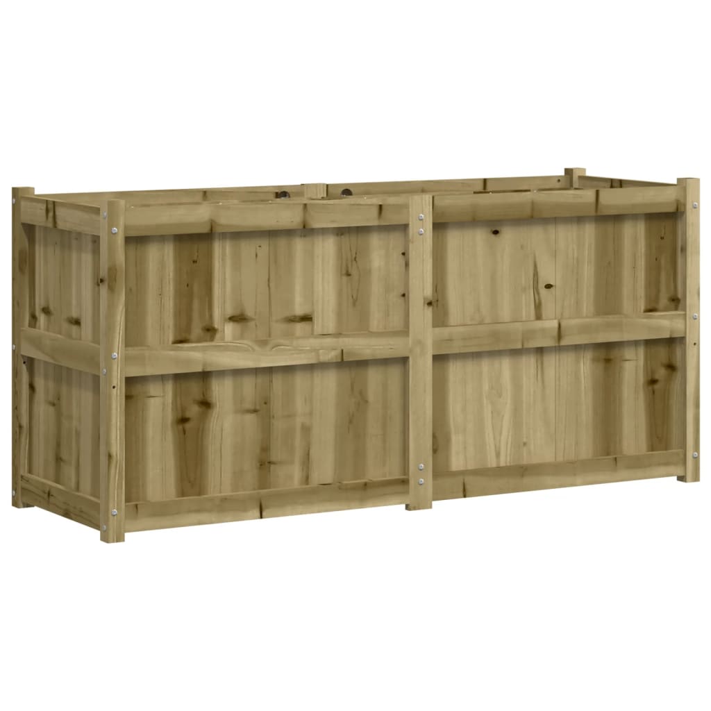 vidaXL Pflanzkübel 150x50x70 cm Kiefernholz Imprägniert