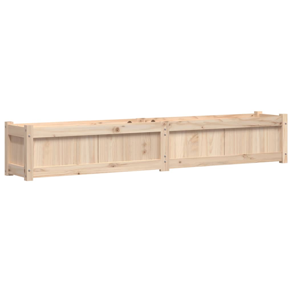 vidaXL Pflanzkübel 2 Stk. Massivholz Kiefer