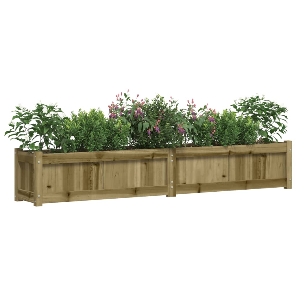 vidaXL Pflanzkübel 180x31x31 cm Kiefernholz Imprägniert