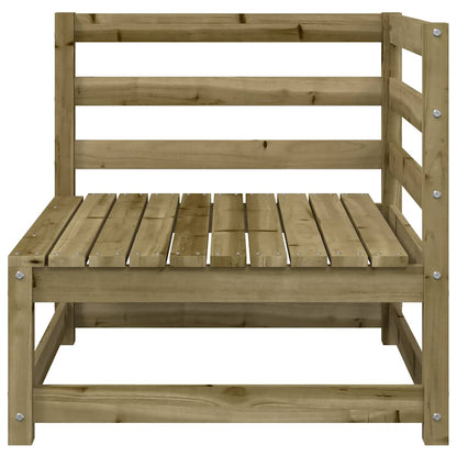 vidaXL Garten-Ecksofa 70x70x67 cm Kiefernholz Imprägniert