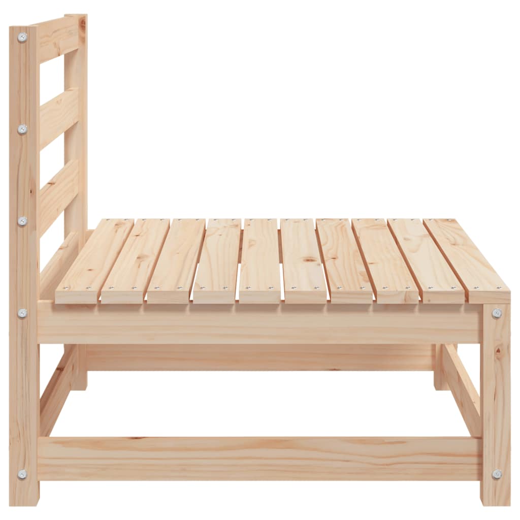vidaXL Canapé de jardin sans accoudoirs 70x70x67 cm Bois de pin massif