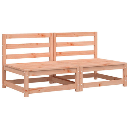 vidaXL Canapés de jardin sans accoudoirs 2 pcs 70x70x67 cm Bois de douglas