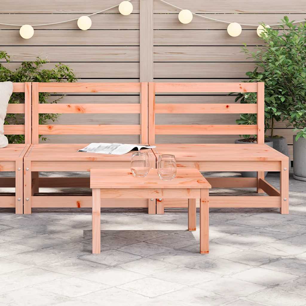 vidaXL Canapés de jardin sans accoudoirs 2 pcs 70x70x67 cm Bois de douglas