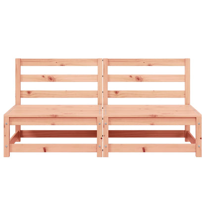 vidaXL Canapés de jardin sans accoudoirs 2 pcs 70x70x67 cm Bois de douglas